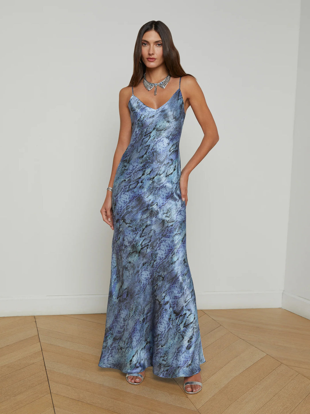 L'Agence Serita Silk Slip Dress – Jon Ian UK